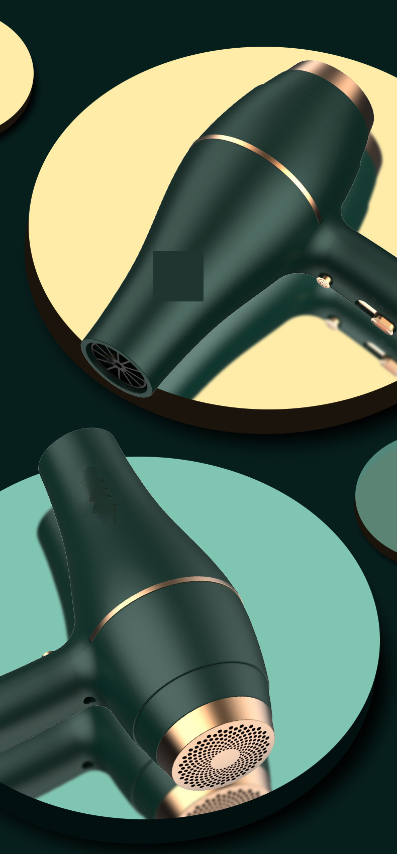 Hot Selling Salon Professional Dc Motor Concentrator/diffuser/ionic And Induction Function Professional Blow Hair Dryer