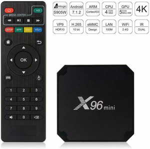 X96 Mini S905w 2g 16g Android 7.1 9.0 Nougat 4k dört çekirdekli akıllı TV kutusu Iptv ip tv set top Box Media Player HD Wifi 4K Mini PC - Product Image 2