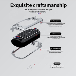 4D63/4D60 Chip Flip Remote Control Metal Silicone Car <strong>Key</strong> for <strong>Ford</strong> Focus 3 <strong>2</strong> Mondeo Fiesta <strong>Key</strong> Fob Case 3 Button 80/40 Bit - Product Image 5