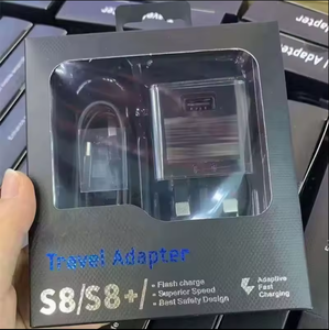 Orijinal kalite USB şarj aleti Samsung abd ab İngiltere tak şarj & adaptörü için tip C kablosu ile hızlı Samsung için şarj S10 8 6 - Product Image 3