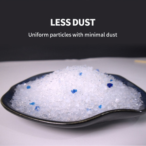 Ingrosso leggero Gel di silice blu naturale lettiera per gatti di lunga durata raccolta delle Urine profumo di lavanda - Product Image 5