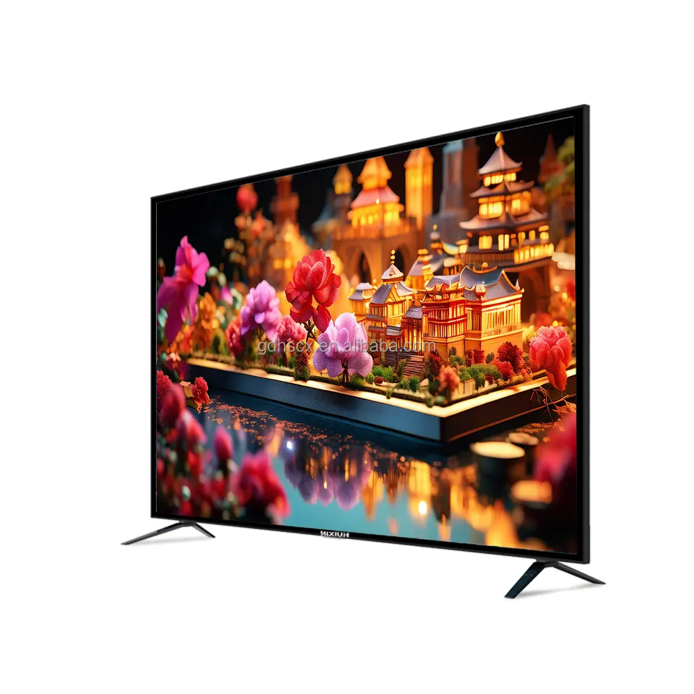 65 inç üretici 4K Ultra UHD patlamaya dayanıklı televizyon P1E DVB T2 S2 HD LED WebOS Google Android akıllı TV