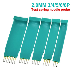 2.54mm-4P 2.00mm Test iğne bahar iğne 4 ayak için STC STM32 STM8 makine yazma yazma mikrodenetleyici programlama - Product Image 5
