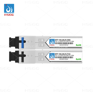 HSGQ prezzo di fabbrica ricetrasmettitore in fibra BiDI 10G Sfp modulo DDM funzione per Router e Switch