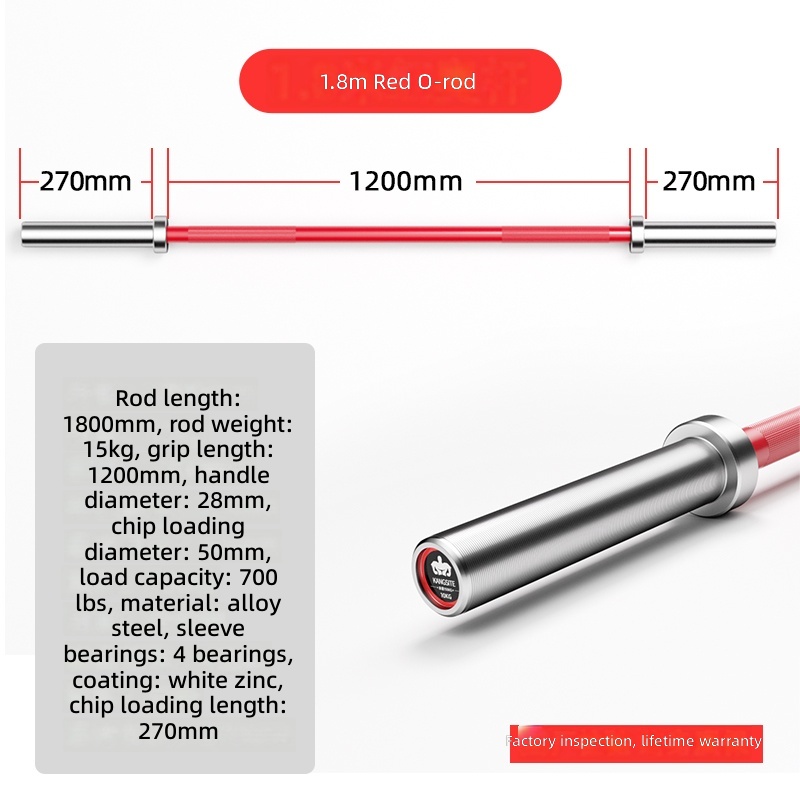1,8 m rouge, capacité de charge 700 lb