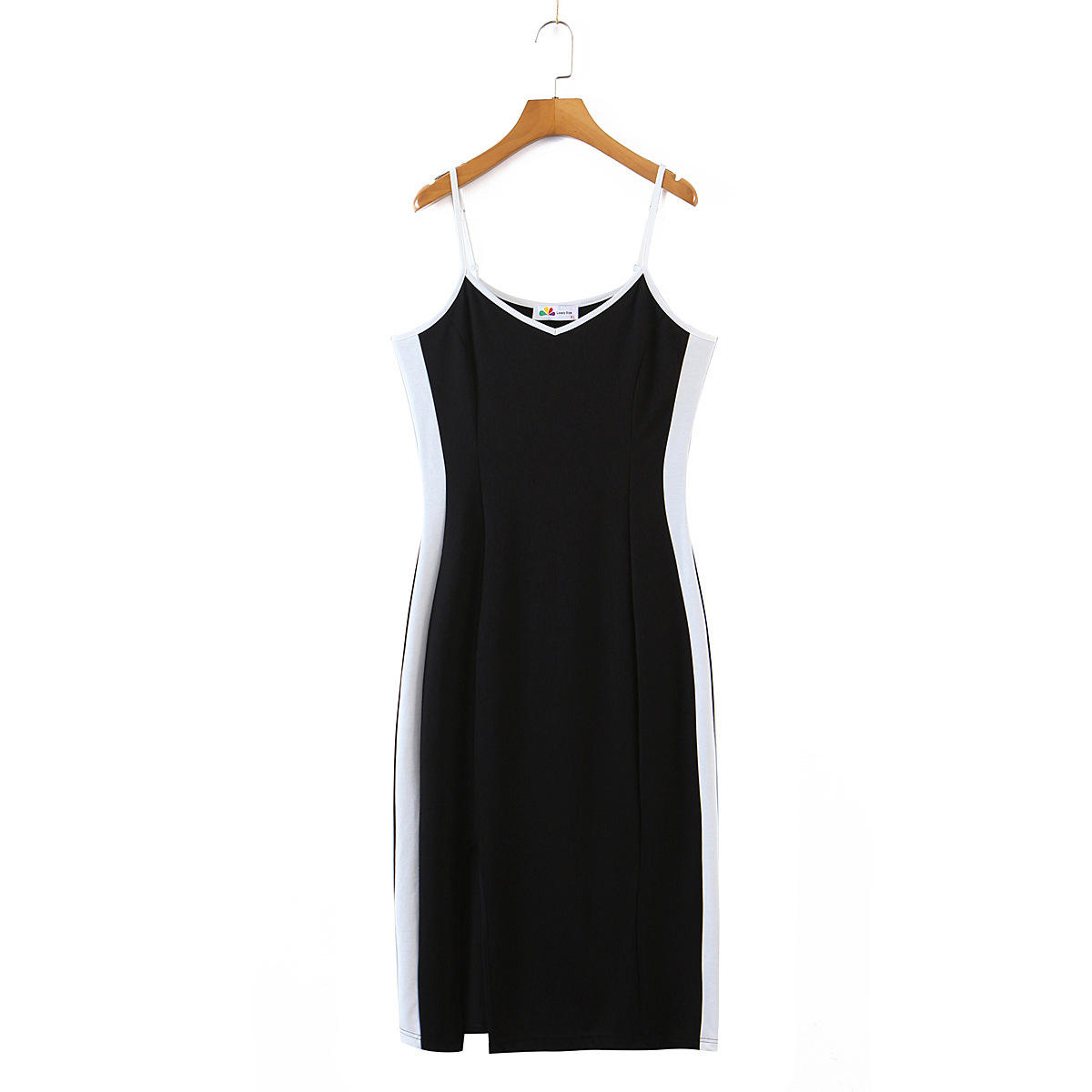 ชุดเดรสสลิปสีดำ