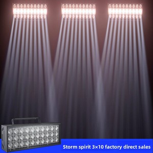 30-<strong>LED</strong> RGBW <strong>Thunder</strong> Curtain Strobe Light Matrix Clear Bar KTV Stage Flash Light with DMX512 Control Mode for KTV Bar Atmosphere - Product Image 4
