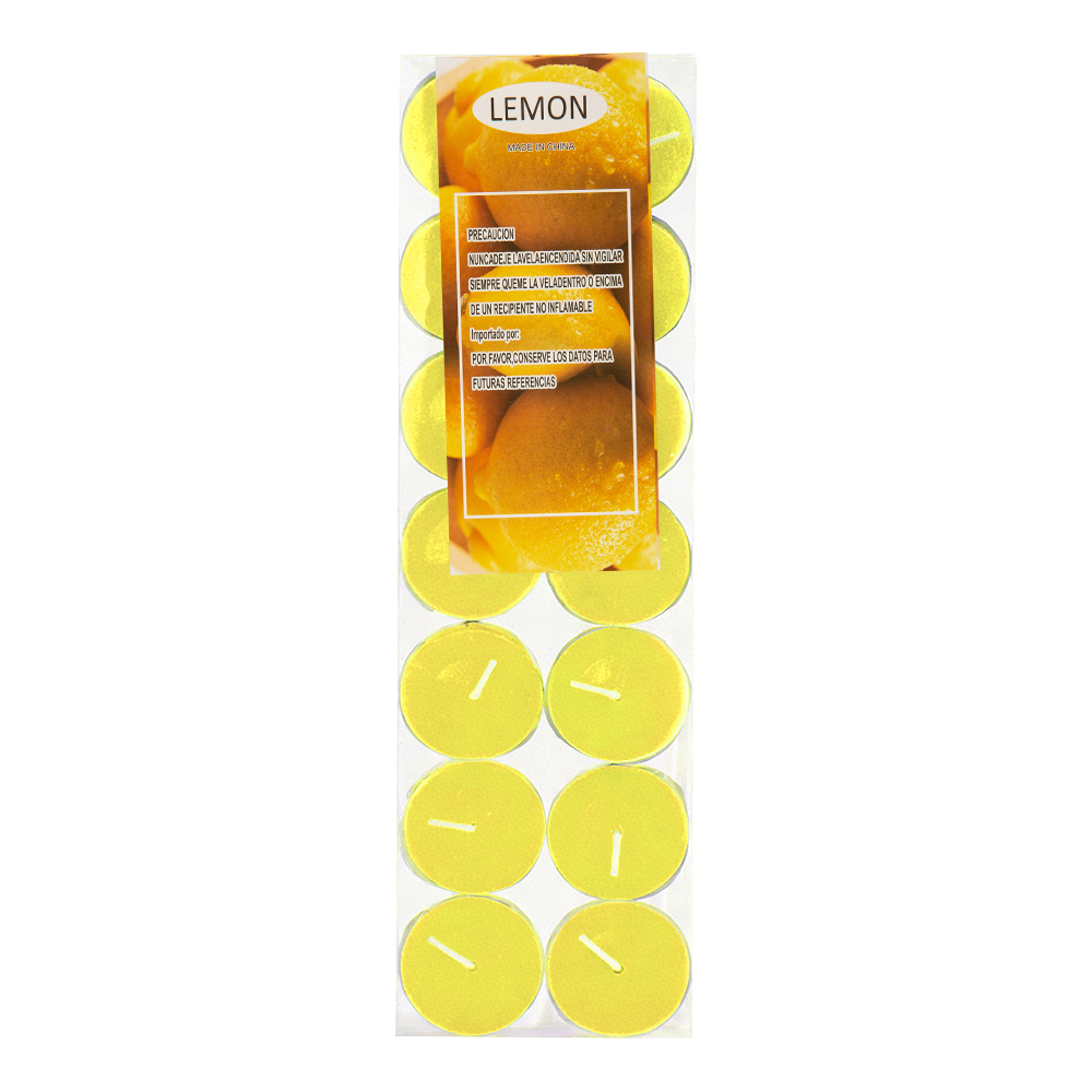 14 pièces-leom jaune