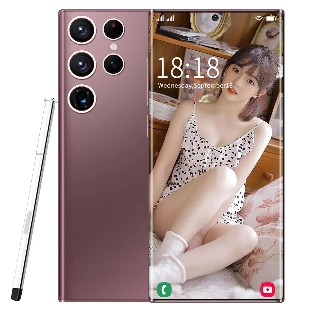Produto barato para celular Samsung S22 ultra desbloqueado Android versão global 6.7 polegadas Dual Sim 5G Smartphone