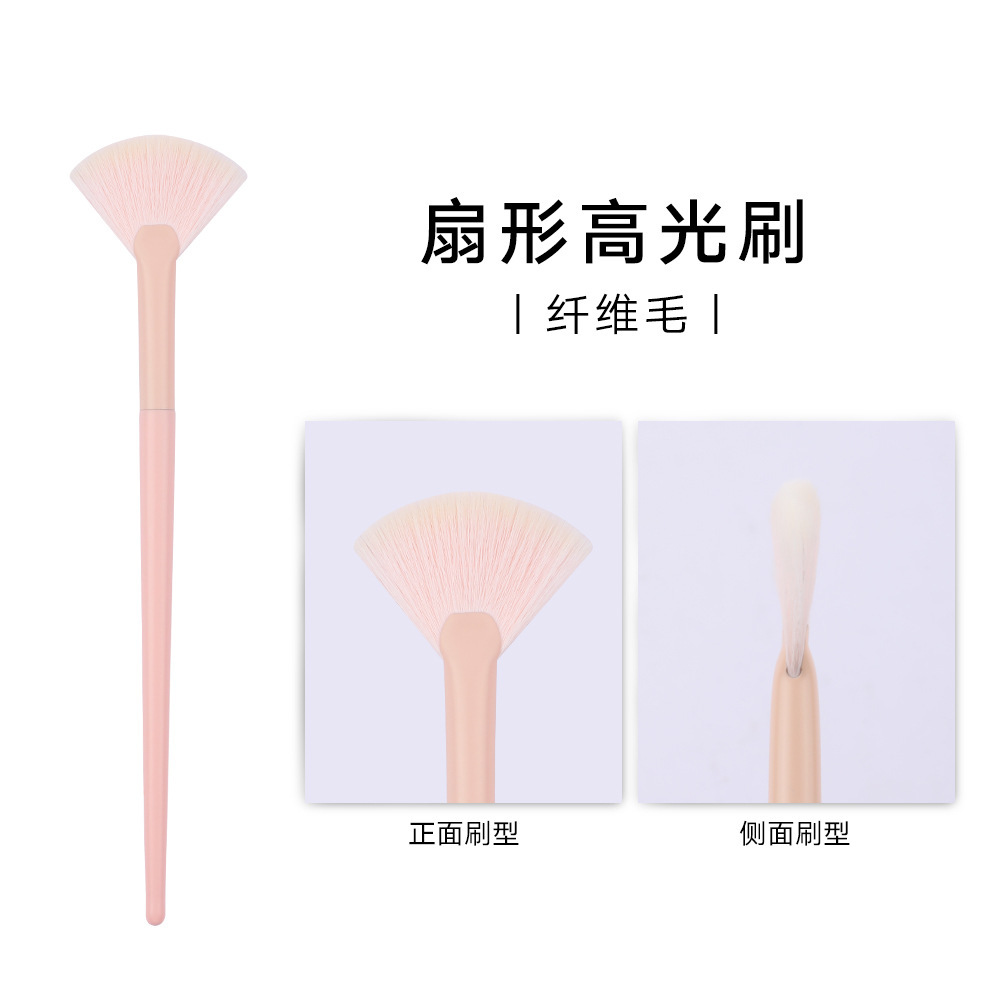 15 fan-shaped high-light brush
