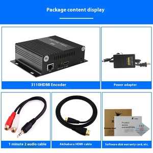TC- H3110 Live Streaming dispositivo HD Encoder Taobao WeChat Douyu rete Video Push IP ingresso Audio protocollo UDP - Product Image 5