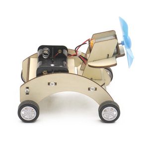 子供のDIY手作り技術ウィンドカー素材パッケージ自作アセンブリエアパワーカーモデル - Product Image 4