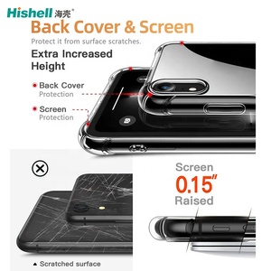 הסיטונאי שקוף tpu שטח מגן במקרה של iphone 16 14 13 12 11 11 פרו מקסימום גבוה-סוף במחיר נמוך במחיר נמוך