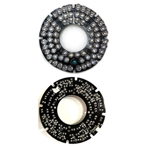 Iluminador de placa LED IR de 850nm, luz LED infrarroja para cámaras CCTV de seguridad, 72 Uds. - Product Image 6
