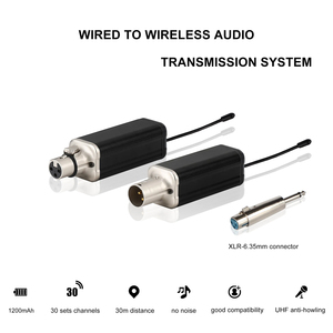 GAW-MA14 XRL Microphone Adapter High Quality Xlr Wireless Transmitter and Receiver System for Wire Microphone - Product Image 4