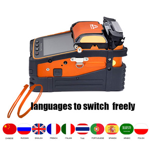 AI-9 <strong>Fusion</strong> Machine Signal fire AI9 AI6C Six Motors 5S Multi-language Automatic Optical Fiber <strong>Fusion</strong> <strong>Splicer</strong>