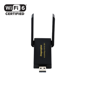 USB 2.0 AX1800M WIFI 6无线网卡支持平板电脑笔记本电脑台式机高速WIFI AX1800接收器 - Product Image 1