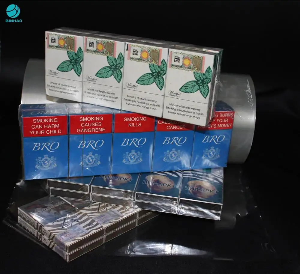 BOPP Film Roll PVC Film Transparent Heat Sealable in 30um - 35um Packaging Film