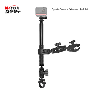 N-Star 1.5M Ảnh Tự Sướng Thanh Nhôm Hợp Kim Cực Hành Động Máy Ảnh Mở Rộng Thanh Gimbal Đầu Cho Insta360 <span class=keywords><strong>GoPro</strong></span> Anh Hùng 11 Máy Ảnh Khác - Product Image 1