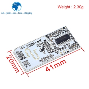 Modulo sensore di movimento ad alte prestazioni TZT sensore di movimento Radar HW-MS03 modulo sensore Radar a microonde da 2.4GHz a 5.8GHz per Arduino