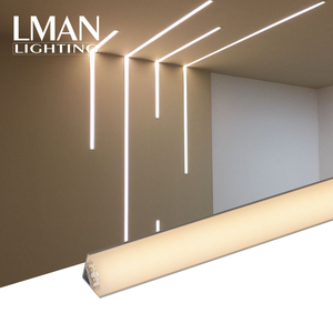 V şekli alüminyum profil köşe karanlık nokta için profil LED şerit - Product Image 1