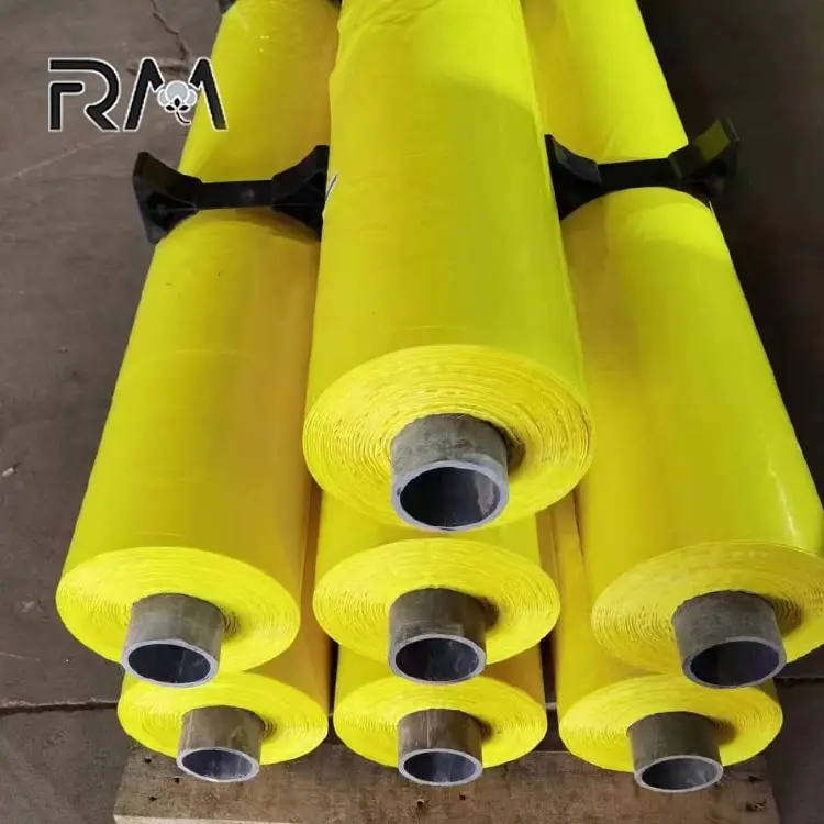 Nuevo diseño que envuelve la película de fardos de algodón CP690 770 Johnn Deer Plastic Bale Wrap Stretch Film con gran precio