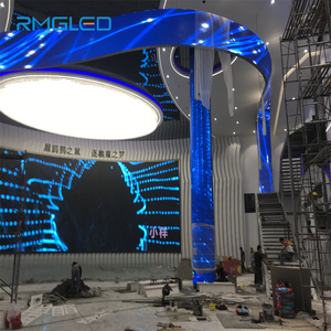 P2.5 P3 interno morbido curvo LED pubblicità schermo flessibile LED moduli per vendita al dettaglio appeso fornitore di installazione rivenditore - Product Image 6