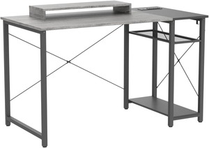 Venta al por mayor de fábrica Reversible 40 Laptop Table Monitor Stand Grey/Black Computer Table LED Game Table Socket Made Durable Metal - Product Image 6