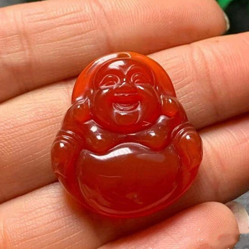 Ciondolo Buddha/Rosso