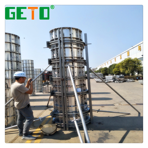 GETO en kaliteli en iyi çözüm beton kalıp yapı kalıp kavisli duvar kalıp - Product Image 3
