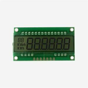 7 pin del connettore di interfaccia seriale SPI 7 segmento contatore di energia LCD display 6 cifre segmento display LCD con bordo di driver LCD HT1621 - Product Image 2