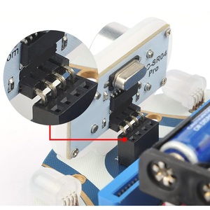 Robot Microbit Mini Cutebot Kit compatibile Micro bit Robot fai da te programmabile Kit per auto stelo progetto educativo - Product Image 2