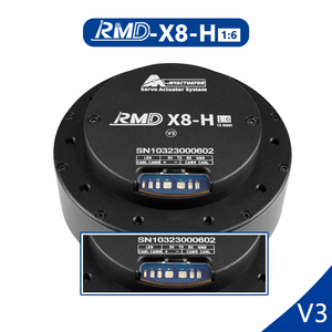 RMD-X8-H 1:6 V3 24V-48V Pancake Servo DİŞLİ Motor Robot kol modüler planet dişli oranı DC öncü Motor kontrolörleri Fan kullanımı - Product Image 3