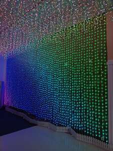 Cortina de luz Led RGB Programable, luces inteligentes de Navidad, DMX 512 - Product Image 6