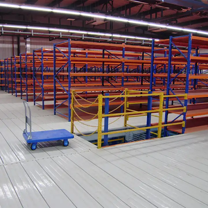 Peterack Storage Equipment Mezzanine Racking Pallet Racking Systems Attic Loft Rack Platform Adjustable Metal Rack - Product Image 4
