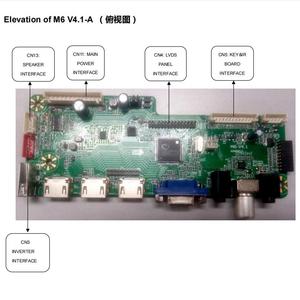 LVDS Display LCD Controller Board & Zubehör Anschluss Motherboard HD-MI/VGA zu LVDS Konverter Board - Product Image 3