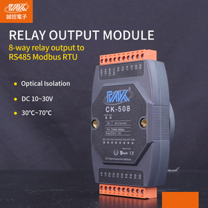 CK-508 8-Channel RS485 <strong>Modbus</strong> RTU Remote IO <strong>Module</strong> with <strong>Relay</strong> <strong>Output</strong> Multi-Function New Generation Product - Product Image 3