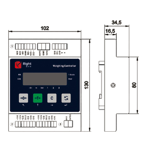 T089インジケーターセンサー標準アナログ出力信号と機会の制御 - Product Image 2