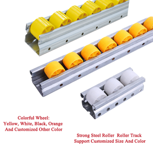 Sistema de pista de rodillos de tubo magro de aluminio/diseño fluido para línea de montaje y manejo de materiales - Product Image 2