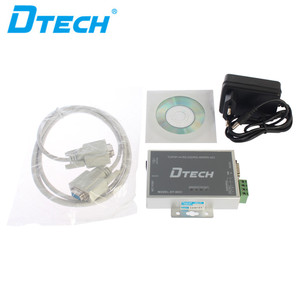 Convertidor de puerto serie DTECH RS232 RS485 RS422 a servidor Ethernet, compatible con protocolo TCP/IP/Telnet/Modbus