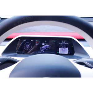 Display cruscotto digitale per cruscotto LCD per auto Android Display per Tesla modello 3 modello Y navigazione GPS - Product Image 4
