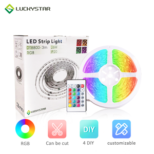 RGB Ledストリップライト5050 3M/セットCE GS ROSE LVD EMC認定LEDストリップライト付き - Product Image 1
