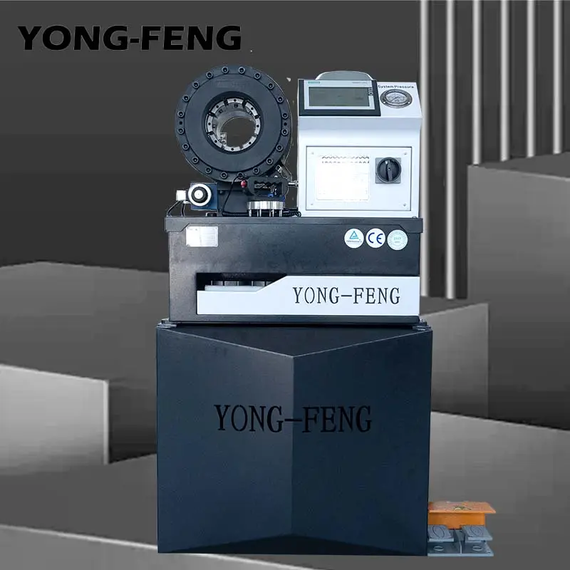 Mangueira de crimpagem YONG-FENG Y120D de venda direta de fábrica Y120D Preço da máquina de friso Mangueira hidráulica