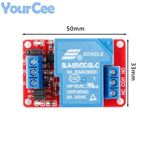 DC 5V 12V 24V 30A Hochleistungs-1-Kanal-Relaismodul mit Optokoppler-Isolation H/L-Füllstand auslöser für Arduino-Relais - Product Image 2