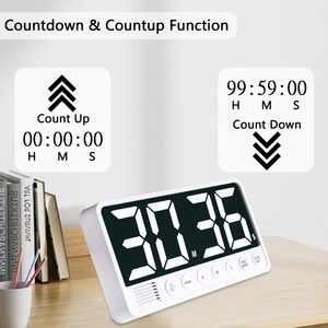 LED grande schermo Timer cucina extra grande schermo Timer Timer per l'apprendimento della conferenza Timer per la gestione del tempo di Fitness - Product Image 3