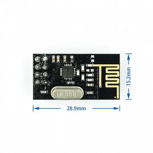 1 pezzo NRF24L01 2.4GHz 2Mbit/s trasmissione dati Wireless RF modulo scheda 1.9-3.6V fai da te - Product Image 2