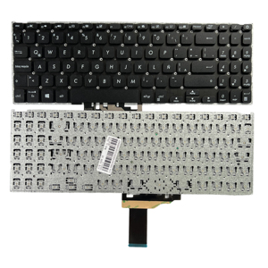 华硕VivoBook x509fa x509fj x509u x509ua x509da西班牙拉丁布局笔记本电脑键盘黑色带数字键