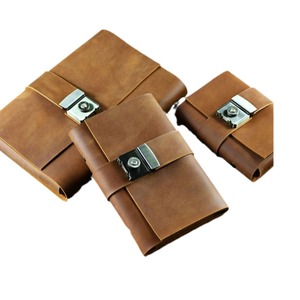 Premium Hardcover <strong>Notepad</strong> Custom Inner Pages <strong>Notebook</strong> Personalised Leather Diary <strong>With</strong> <strong>Lock</strong> - Product Image 5
