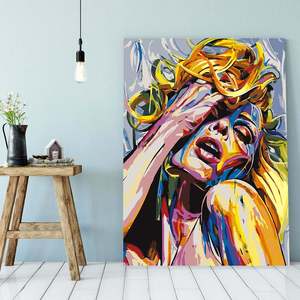 Количеству масляной живописи с обнаженными женщинами картины diy картина маслом по номерам Сексуальная Женская картина Лидер продаж ремесло подарочный набор - Product Image 2