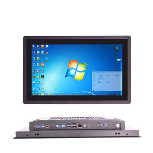 Pantalla táctil sin ventilador integrada de 15,6 pulgadas J1900 J6412 J4125 I3 I5 I7 8G 256G DDR3 todo en una computadora PC de Panel Industrial
